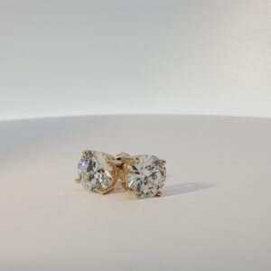 DP5984 - 14K YELLOW STUD EARRINGS