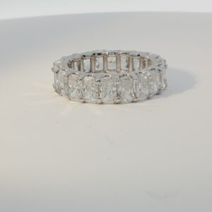 ETERNITY RING -14K WHITE GOLD