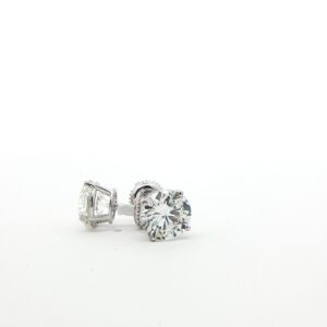 KD1313 -  14K WHITE STUD